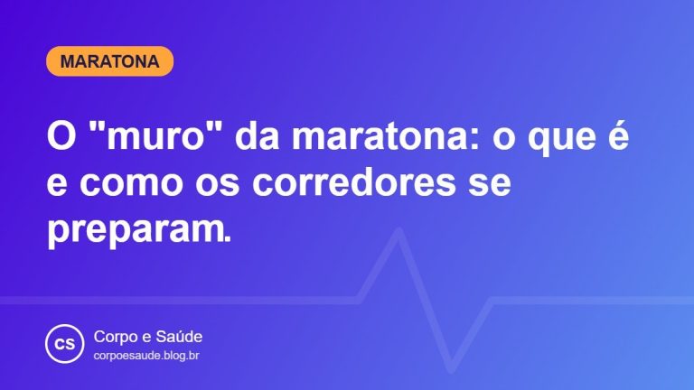 O “muro” da maratona: o que é e como os corredores se preparam