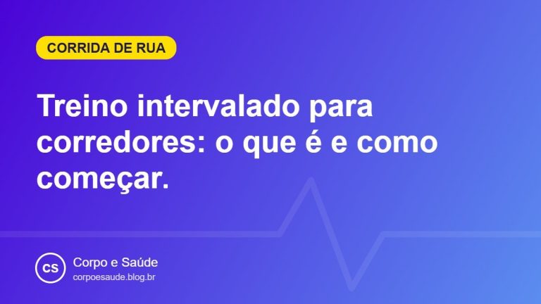 Treino intervalado para corredores: o que é e como começar